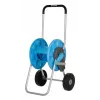 Carrinho de jardim Cellfast 55-250 ALUPLUS – carrinho de mangueira em alumínio para até 60 m, manivela ergonómica, punho ajustável, anti-dobras, resistente a UV e à corrosão