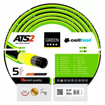 Cellfast Mangueira de jardim 15-121 GREEN ATS2™ 3/4 50m