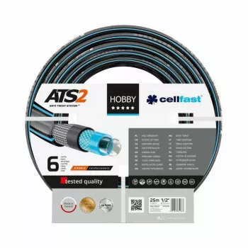 CELLFAST Mangueira de jardim Hobby ATS 3/4 45m PL C / com suporte