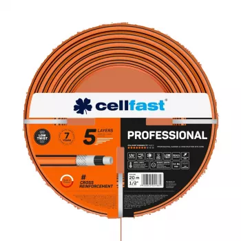 CELLFAST mangueira de jardim profissional 3/4 polegadas 50m amarela