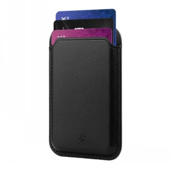 Carteira magnética CELLY MAGWALLETBK com bloqueio RFID, preta