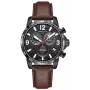 CERTINA DS Action Diver Automatic relógio de homem 42mm ouro rosa PVD bracelete de pele castanha C034654360570