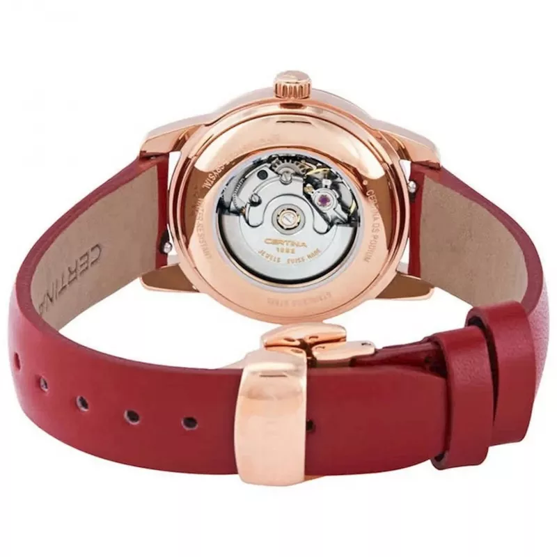 CERTINA DS Caimano Relógio de mulher 29mm aço inoxidável mostrador de madrepérola