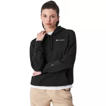 Sweatshirt com capuz Champion para mulher preto 117530 KK001 L