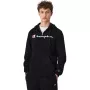 Hoodie com fecho completo Champion para homem preto 220255 KK001 S