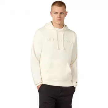 Sweatshirt com capuz Champion homem creme 220782 YS084 L