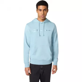 Sweatshirt com capuz Champion homem azul-claro 220782 BS221 L