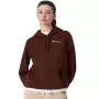 Champion Sweatshirt de senhora com capuz 117530 MS524, castanho, S