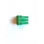 CHARGE AMPS Terminal de ligação encaixável 16-32, 4 polos, passo de 5,08 mm, ligação por parafuso, verde