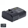 Fonte de alimentação CHARGER CH-1802B-E 18V 5A com saída 90W, ficha EU, preta