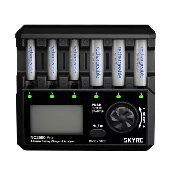 Carregador SkyRC NC2500 Pro AA/AAA
