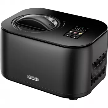 Chefman Iceman TRIO Máquina de Gelado, Iogurte Gelado e Gelo Italiano (RJ64-10-BLK-EU)