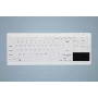 CHERRY Active Key MedicalKey AK-C7412 Teclado USB com Fio Layout Alemão QWERTZ Branco Desinfetável IP68