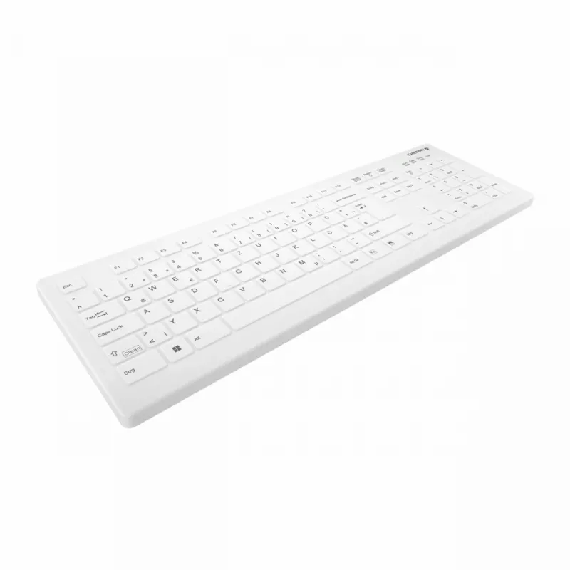 CHERRY AK-C8112 teclado médico sem fios 2,4 GHz cinzento claro