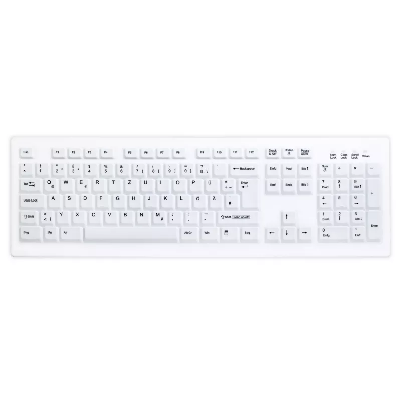 Capa de teclado CHERRY Contour Active Key ClassicClean Transparente