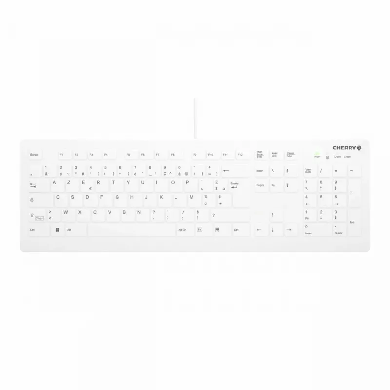 Cherry Contour Active Key QuickClean AK-C8112 Teclado USB médico - Branco