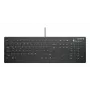 CHERRY Contour Design Active Key AK-C8112 Teclado USB com Fio Full-Size, Scissor Switch, Layout QWERTZ, Preto
