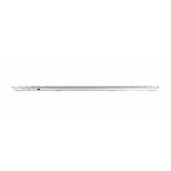 CHERRY DW 9100 SLIM Conjunto de teclado e rato sem fios, QWERTZ, prateado/branco