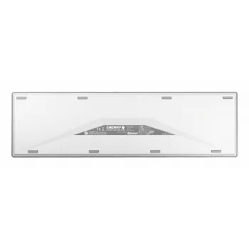 CHERRY DW 9100 SLIM Conjunto de teclado e rato sem fios, QWERTZ, prateado/branco