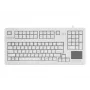 Teclado compacto CHERRY G80-11900LUMES-0 TouchBoard com touchpad integrado, USB, preto