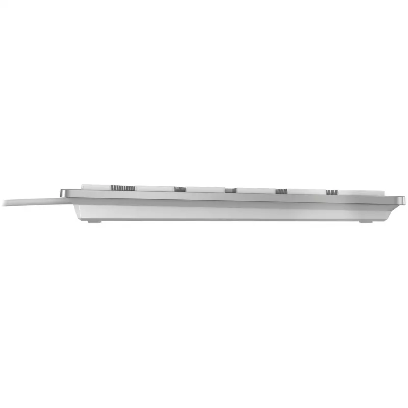 CHERRY KC 6000 SLIM SILVER Teclado com fio USB francês