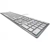 CHERRY KC 6000 SLIM SILVER Teclado com fio USB francês