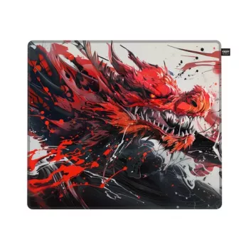Tapete de rato gaming CHERRY XTRFY GP6 grande – Hydrus vermelho