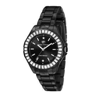 Chiara Ferragni Relógio de mulher R1953101501 quartzo 36 mm Prateado aço inoxidável malha milanesa