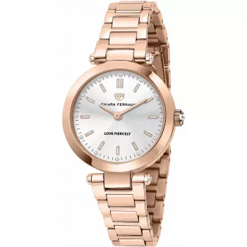 Relógio Chiara Ferragni para mulher R1953103505 - 34 mm aço inoxidável prateado malha Milanese