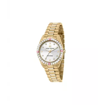 Chiara Ferragni Relógio de mulher R1953100503 34 mm prata aço inoxidável bracelete milanesa