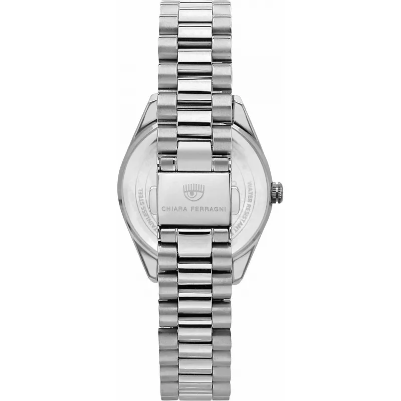 Chiara Ferragni Relógio de mulher R1953100510 32 mm aço inoxidável dourado rosa