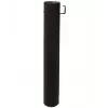 Tubo de chaminé diâmetro 130 mm comprimento 1 m aço inoxidável AISI 304 parede simples