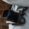 Chipolo LOOP Mercedes – rastreador Bluetooth recarregável com laço de silicone para iOS e Android, preto