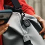 Chipolo LOOP Mercedes – rastreador Bluetooth recarregável com laço de silicone para iOS e Android, preto