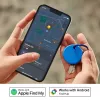 Chipolo POP – Localizador Bluetooth com Bateria Substituível para iOS e Android, Pack de 4 - Preto, Branco, Vermelho, Azul
