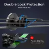 Suporte de carro magnético CHOETECH T204-F com carregamento sem fios 15W - preto