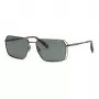Chopard SCHG90-60568P Óculos de sol de homem para piloto - Lentes cinzentas, armação gunmetal