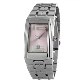 CHRONOTECH CT7017B-02M Relógio de quartzo analógico unissexo 30mm bracelete de malha de aço inoxidável