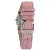 Relógio de mulher CHRONOTECH CT7018B-02S analógico de quartzo 30mm bracelete de pele branca