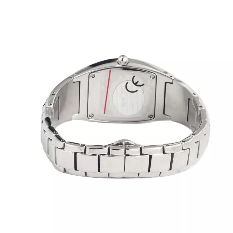 CHRONOTECH CT7099LS-08M relógio de mulher analógico de quartzo 26mm aço inoxidável prateado