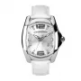 CHRONOTECH CT7107M06 Relógio de homem analógico de quartzo 40mm mostrador preto bracelete de couro