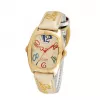 Relógio de quartzo analógico unissexo CHRONOTECH CT7696M-11 42mm aço inoxidável pele preta
