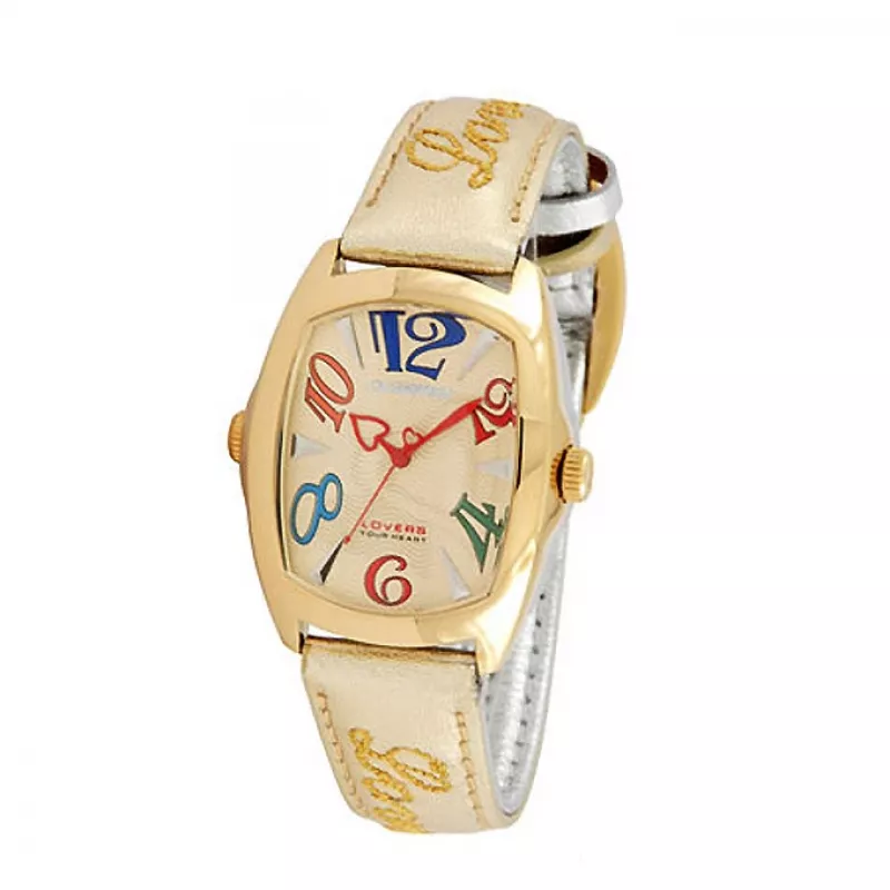 Relógio de quartzo analógico unissexo CHRONOTECH CT7696M-11 42mm aço inoxidável pele preta