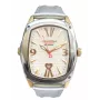 Relógio de quartzo analógico unissexo CHRONOTECH CT7696M-11 42mm aço inoxidável pele preta