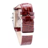 CHRONOTECH MAN CT7018M-03MT relógio analógico de quartzo 33mm mostrador preto bracelete de couro