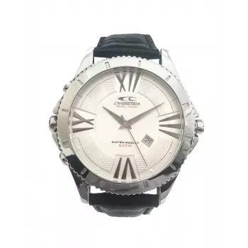Relógio cronógrafo de quartzo CHRONOTECH MAN CT7636M-01 48mm aço inoxidável
