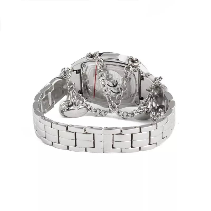 Relógio de mulher CHRONOTECH CT7008LS-06M 27 mm quartzo analógico aço inoxidável prateado