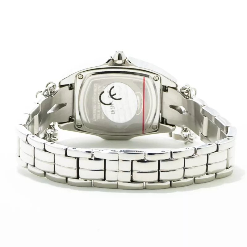 Relógio de mulher CHRONOTECH CT7008LS-15M quartzo analógico 30 mm aço inoxidável prateado