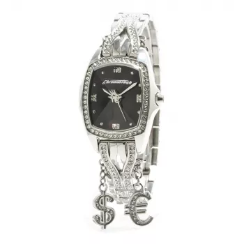 Relógio de mulher CHRONOTECH CT7008LS-15M quartzo analógico 30 mm aço inoxidável prateado