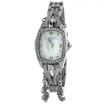 Relógio de mulher CHRONOTECH CT7008LS-16M 28 mm quartzo analógico aço inoxidável prateado